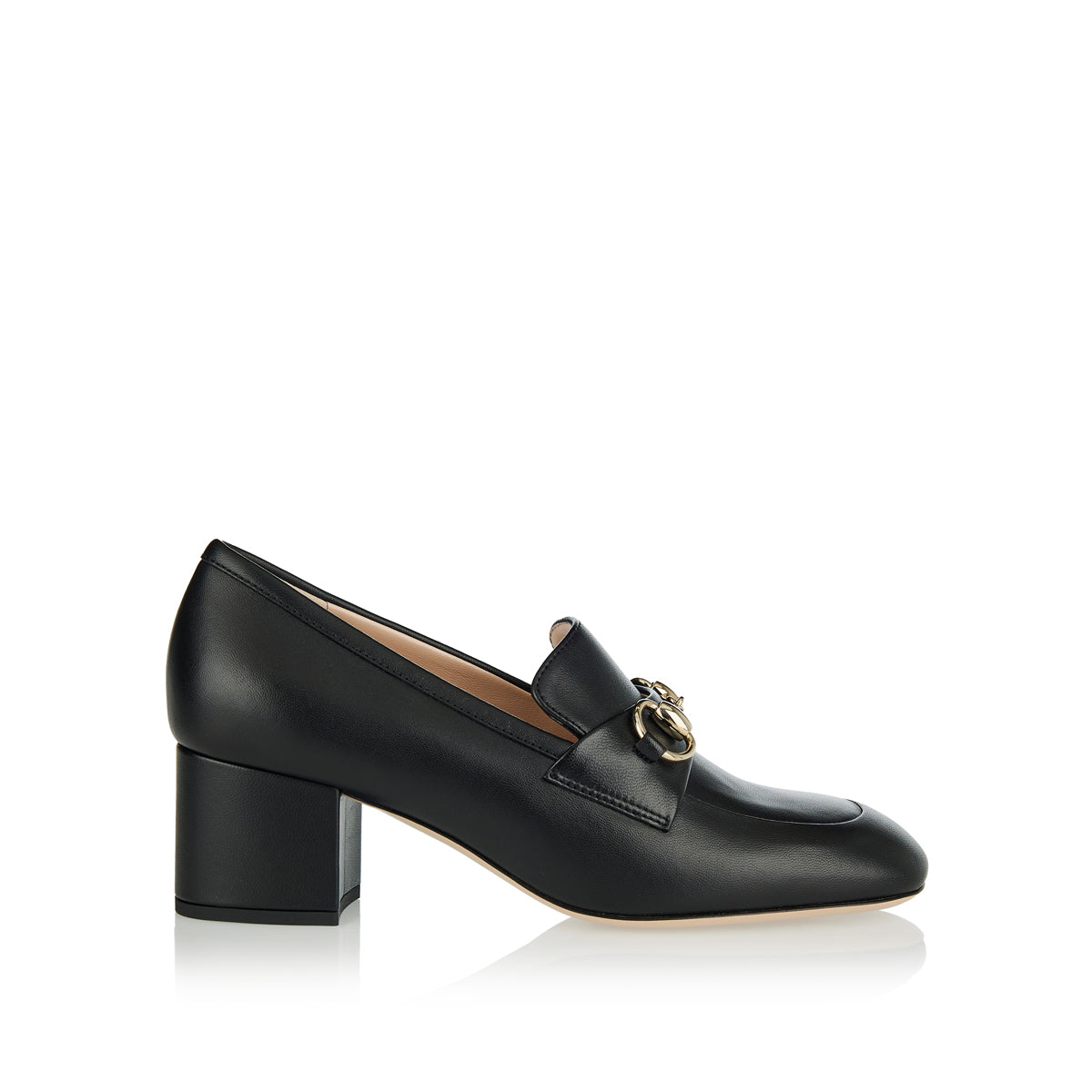 GUCCI Lady Horsebit leather loafer pumps – Luisa World