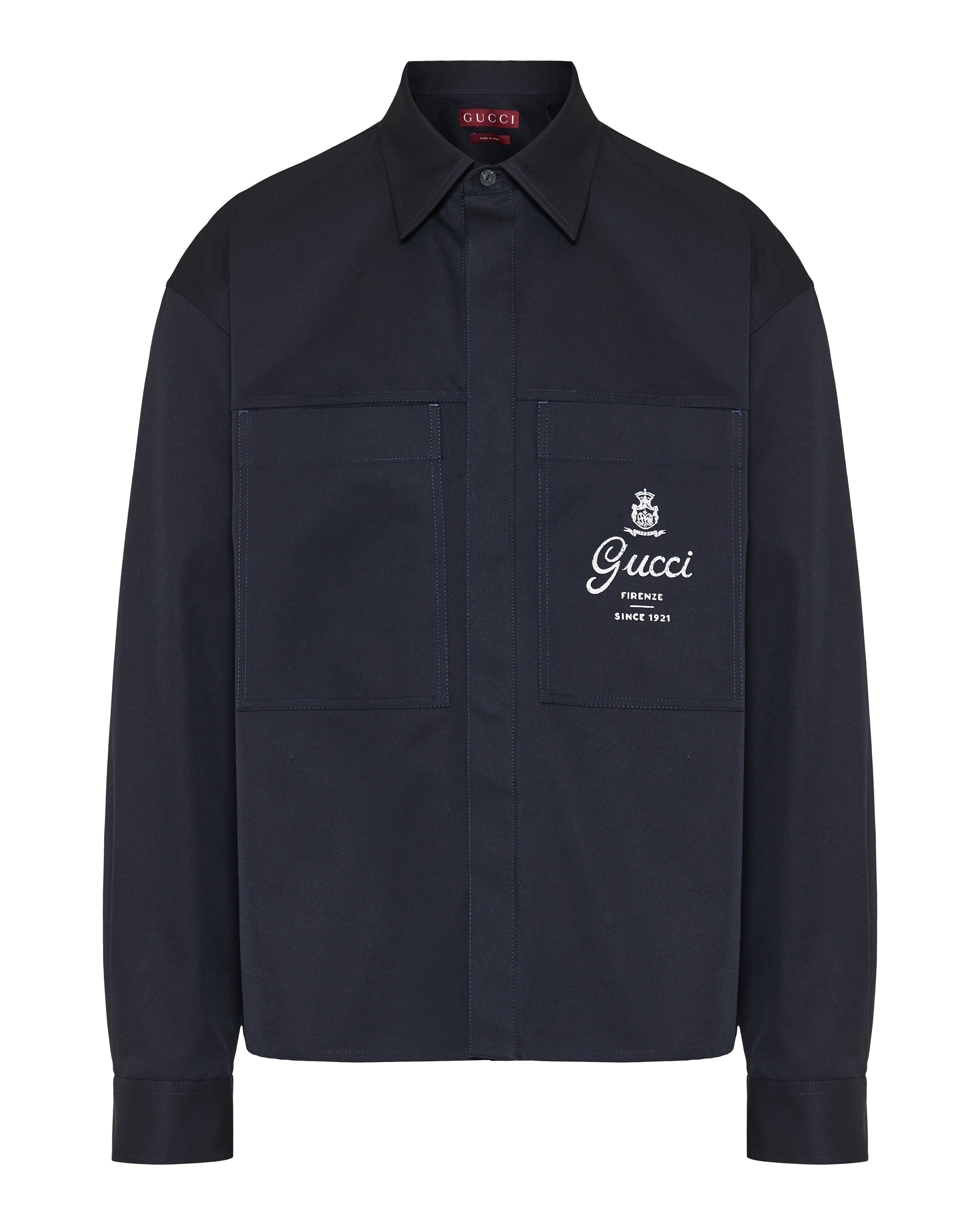 Gucci Cotton-twill shir – Luisa World