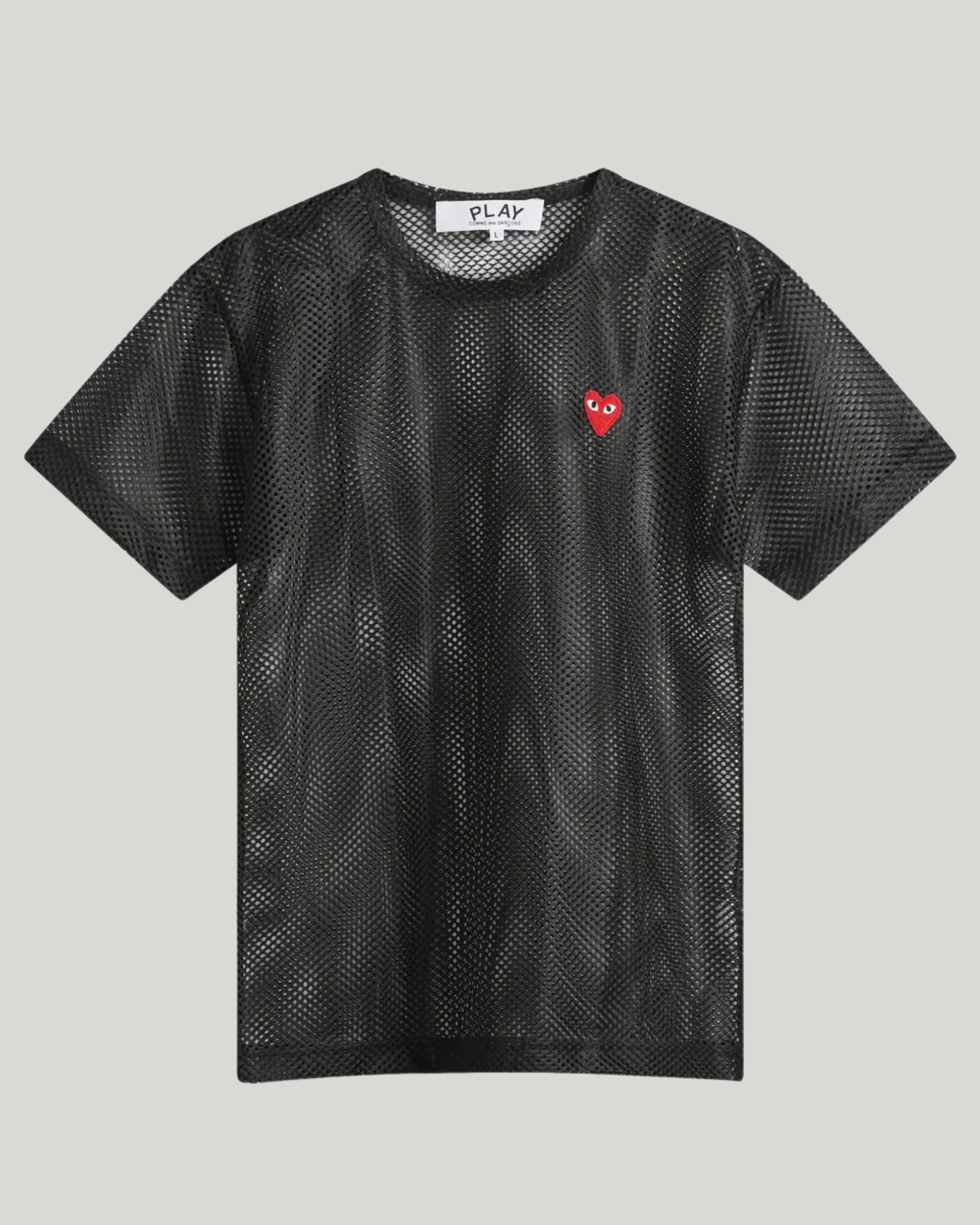 COMME DES GARCONS PLAY Comme des Garçons Play Mesh t-shirt – Luisa