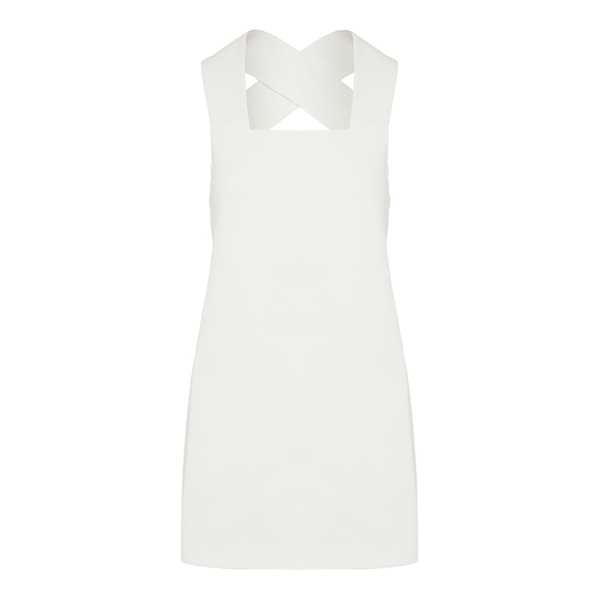 KHAITE Mella satincrepe mini dress Luisa World KHAITE Mella satincrepe mini dress Luisa World