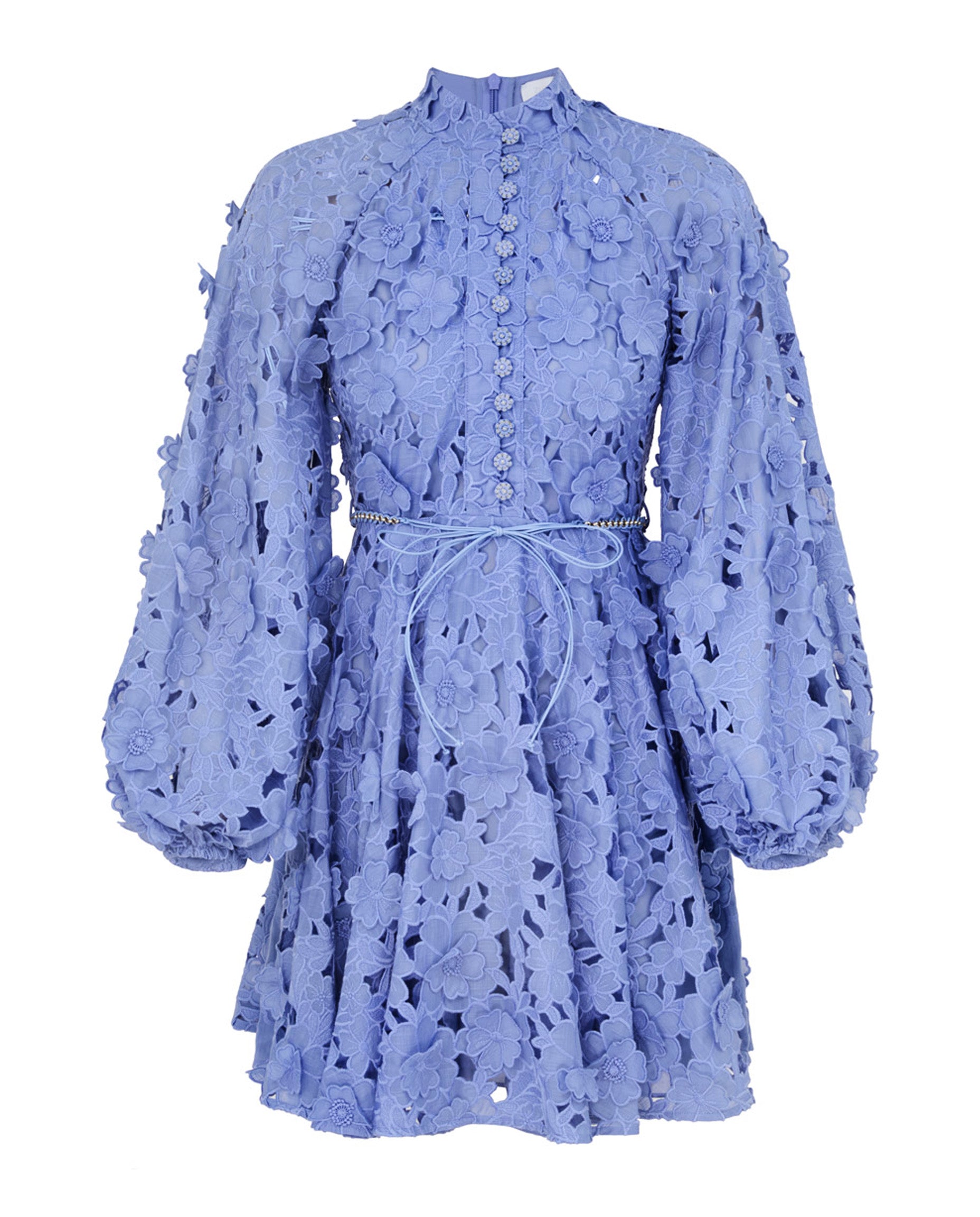 Zimmermann Patience long-sleeve floral mini dress – Luisa World Zimmermann Patience long-sleeve floral mini dress – Luisa World