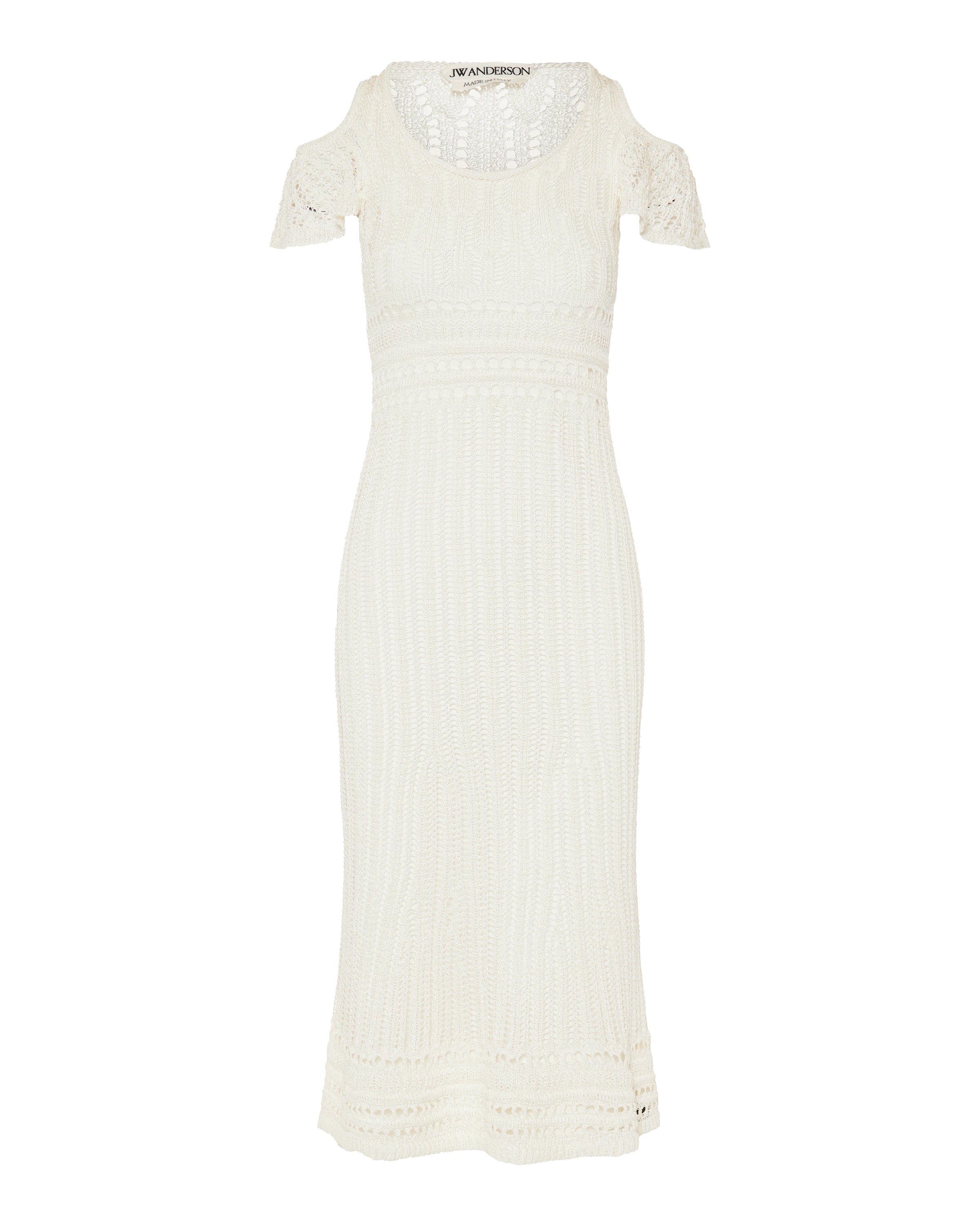 Jw Anderson Shoulder ruffle crochet dress – Luisa World