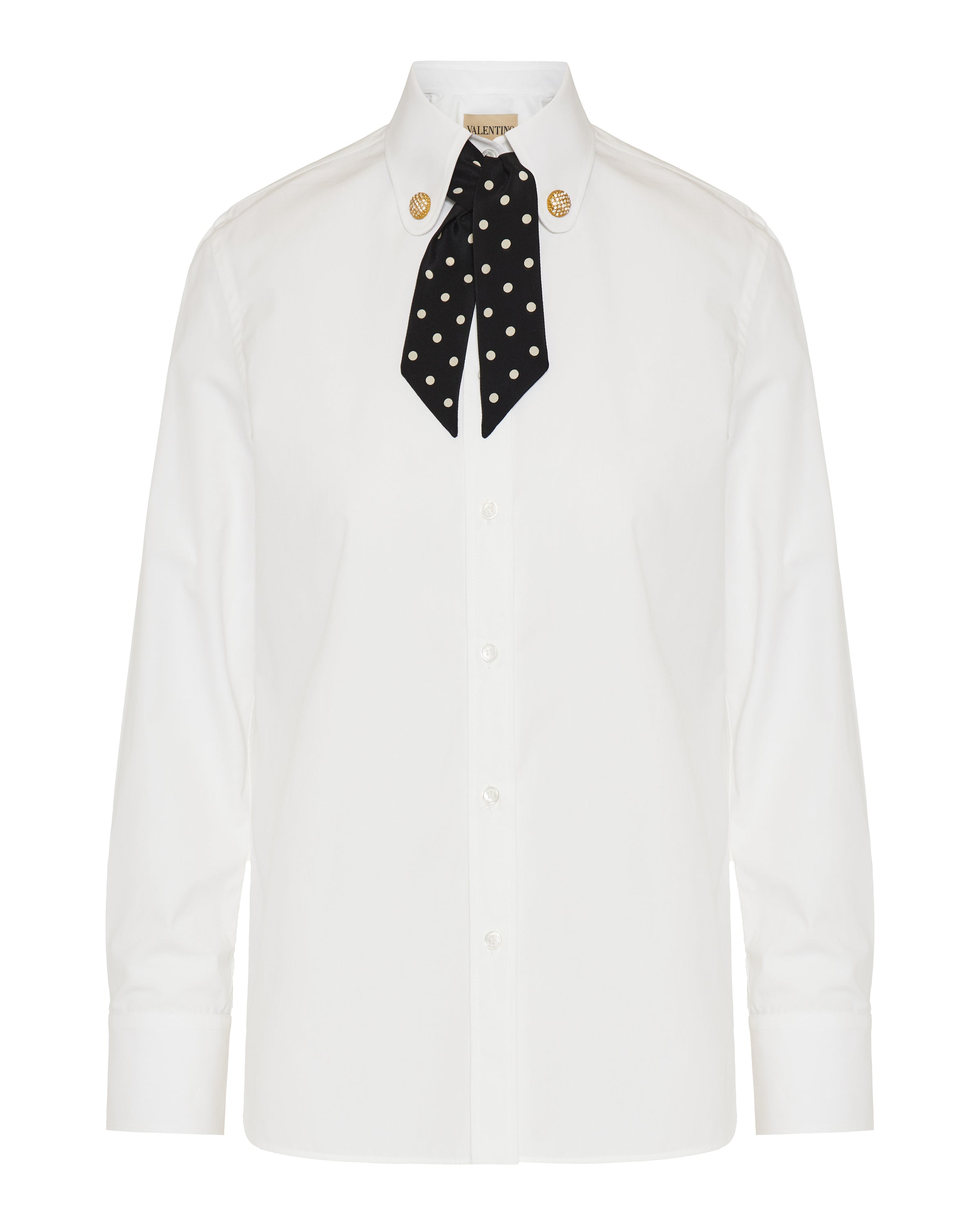 トップス VALENTINO Cotton Poplin Vacation Shirt Valentino Garavani Cotton popeline shirt – Luisa World