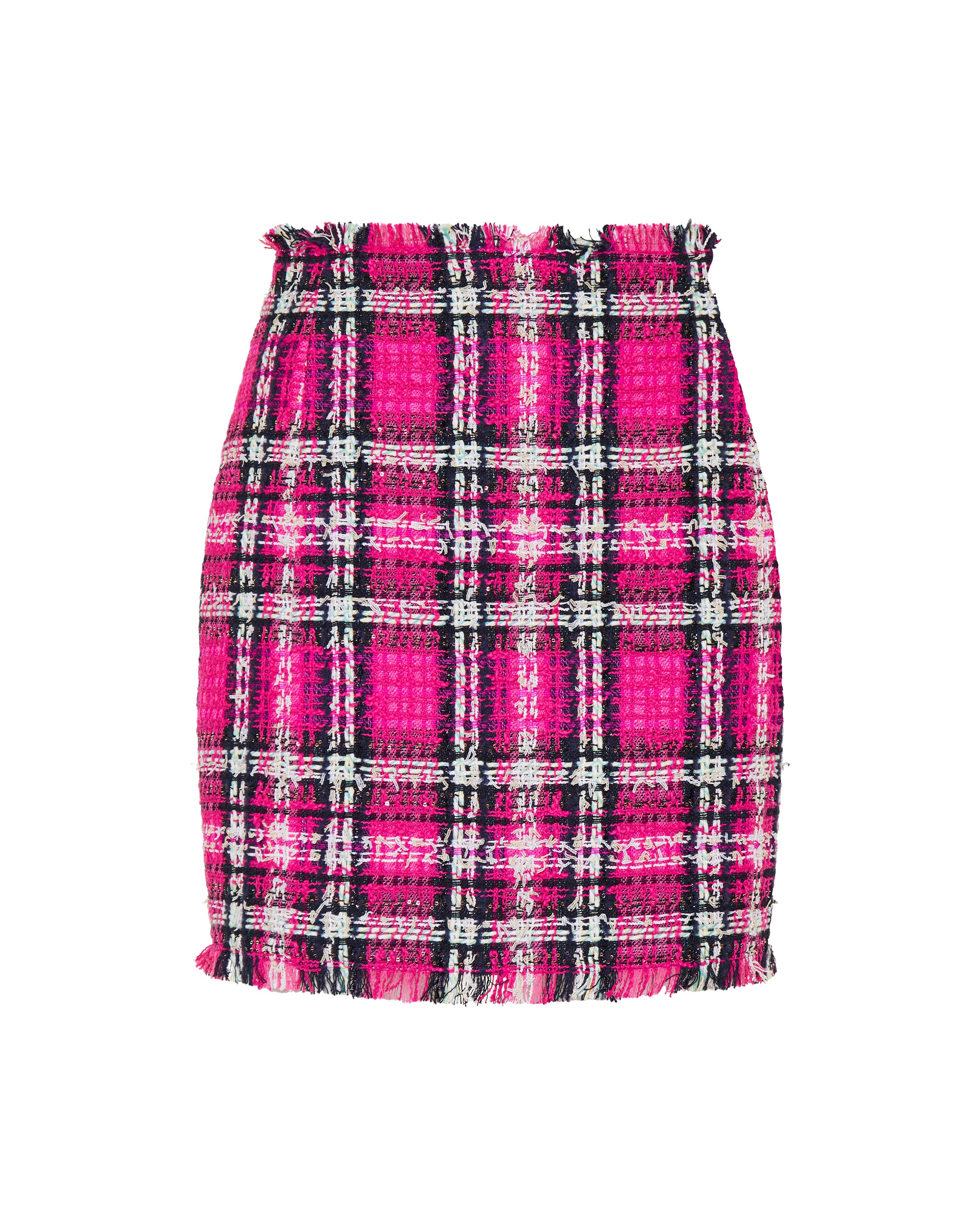 Balmain Glitter tweed mini skirt – Luisa World