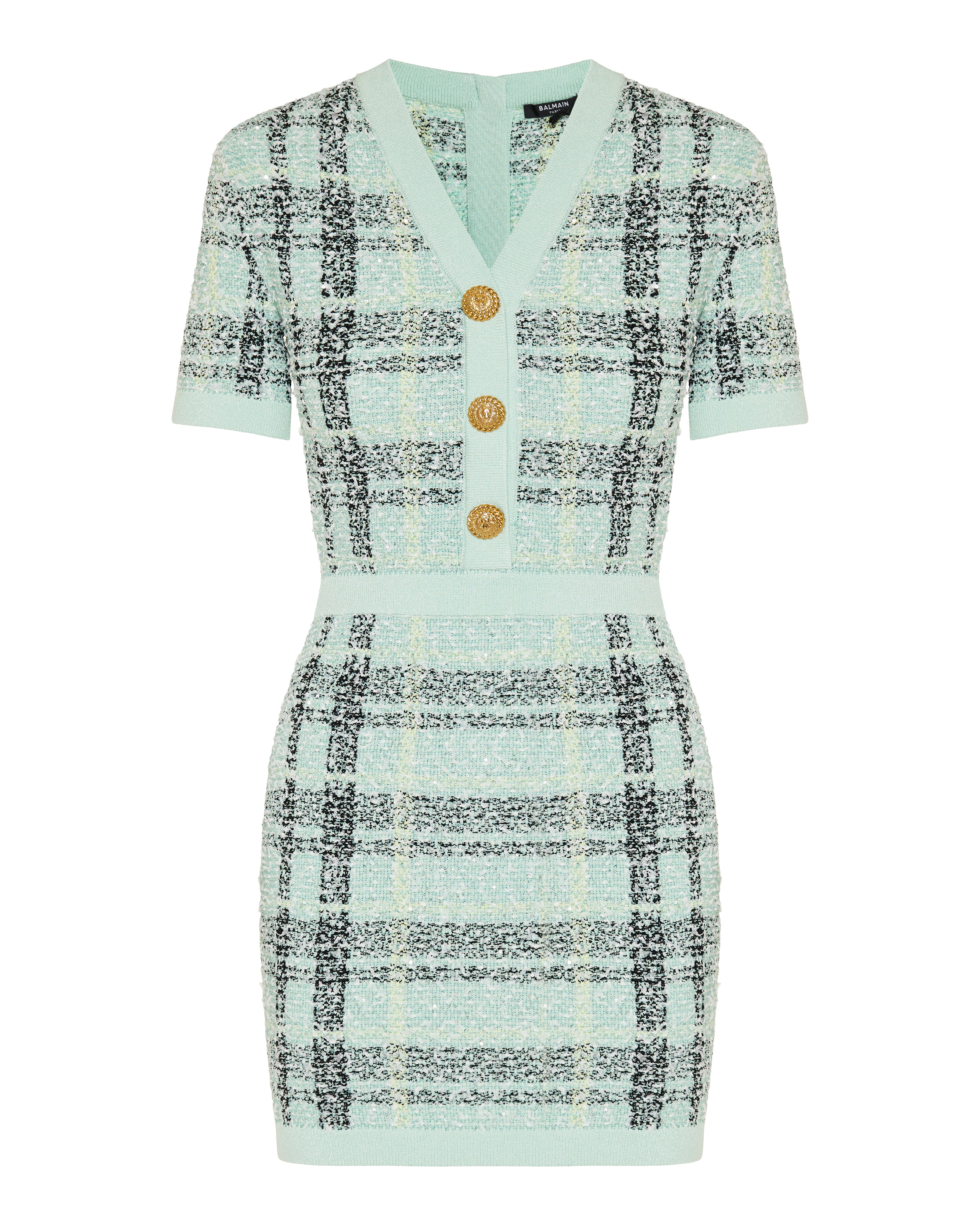 balmain glitter mini dress tweed – Luisa World occasion:party