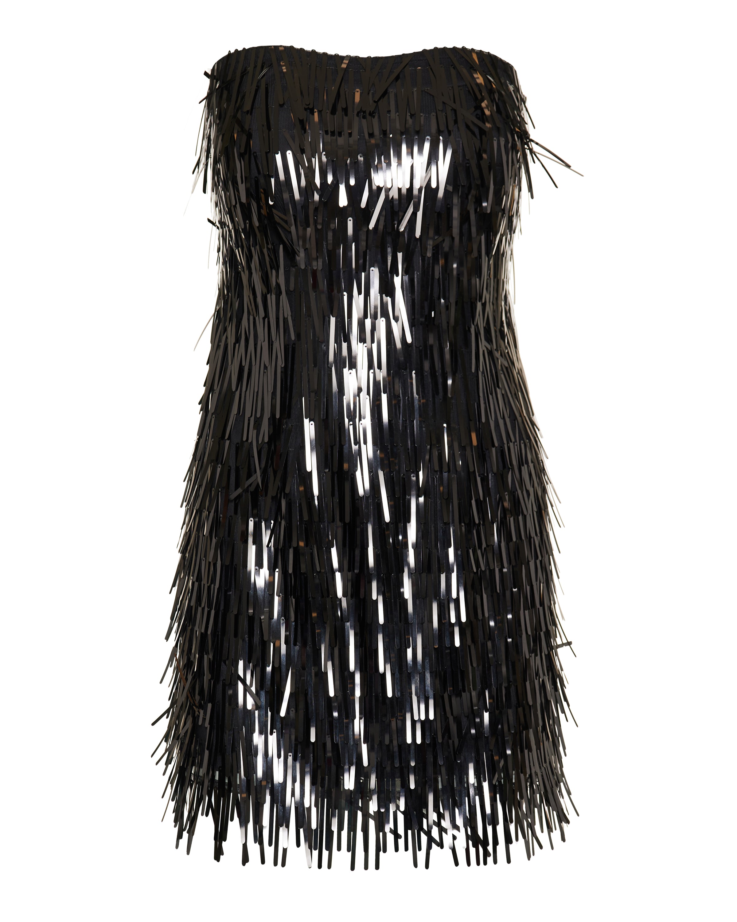 Herv Lger Keira sequin fringe mini dress Herv Lger Keira sequin fringe mini dress
