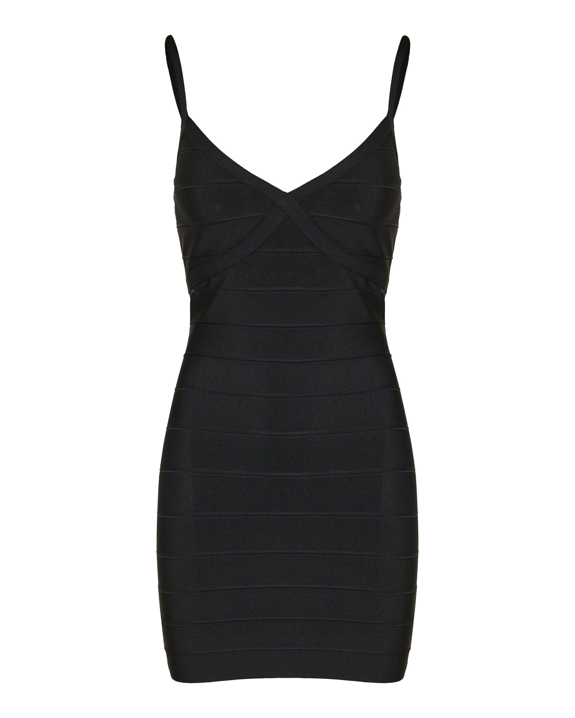 herve leger black mini dress Hervé Léger The After Party mini dress – Luisa World
