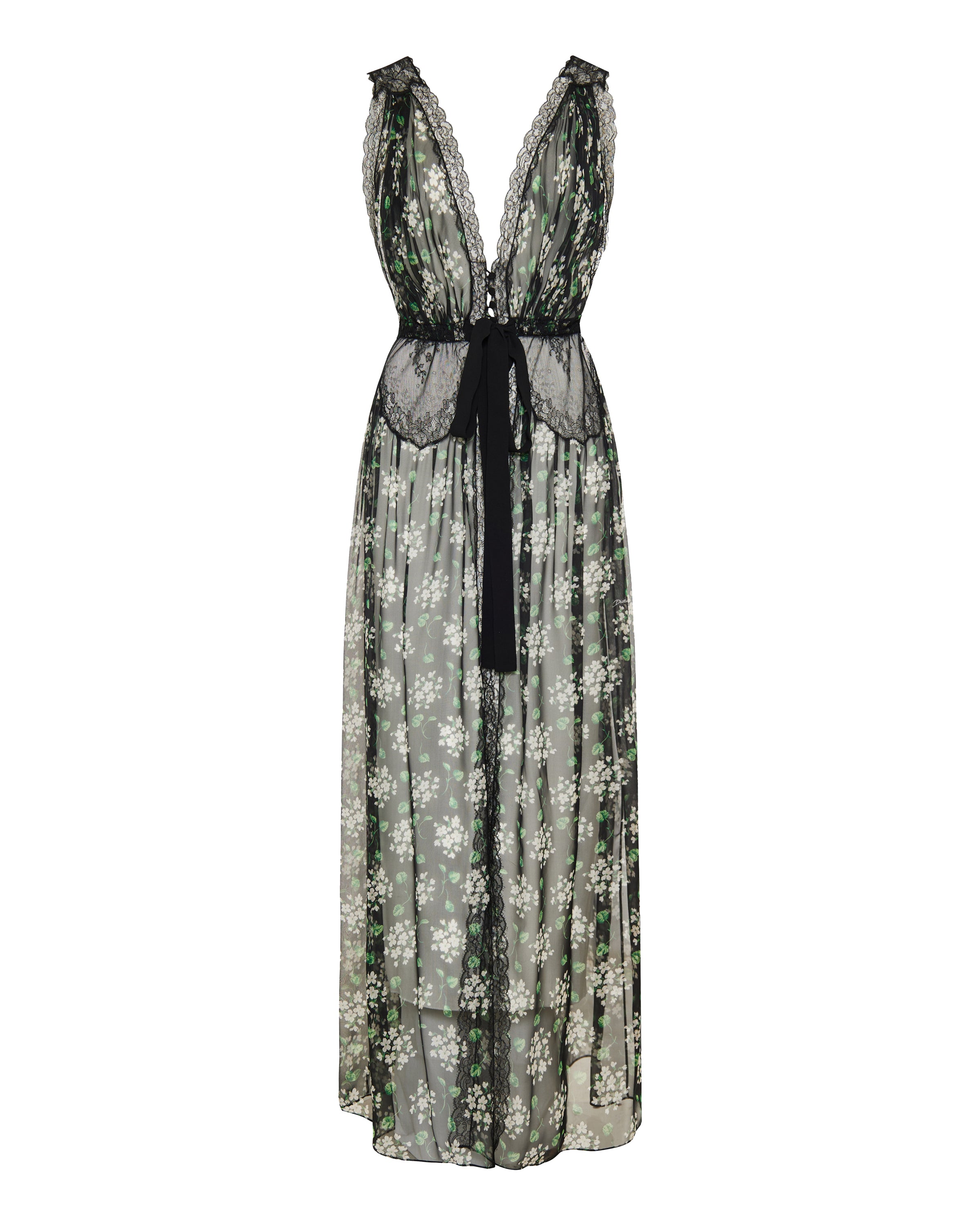 DOLCE & GABBANA Dolce & Gabbana Floral print maxi dress – Luisa World