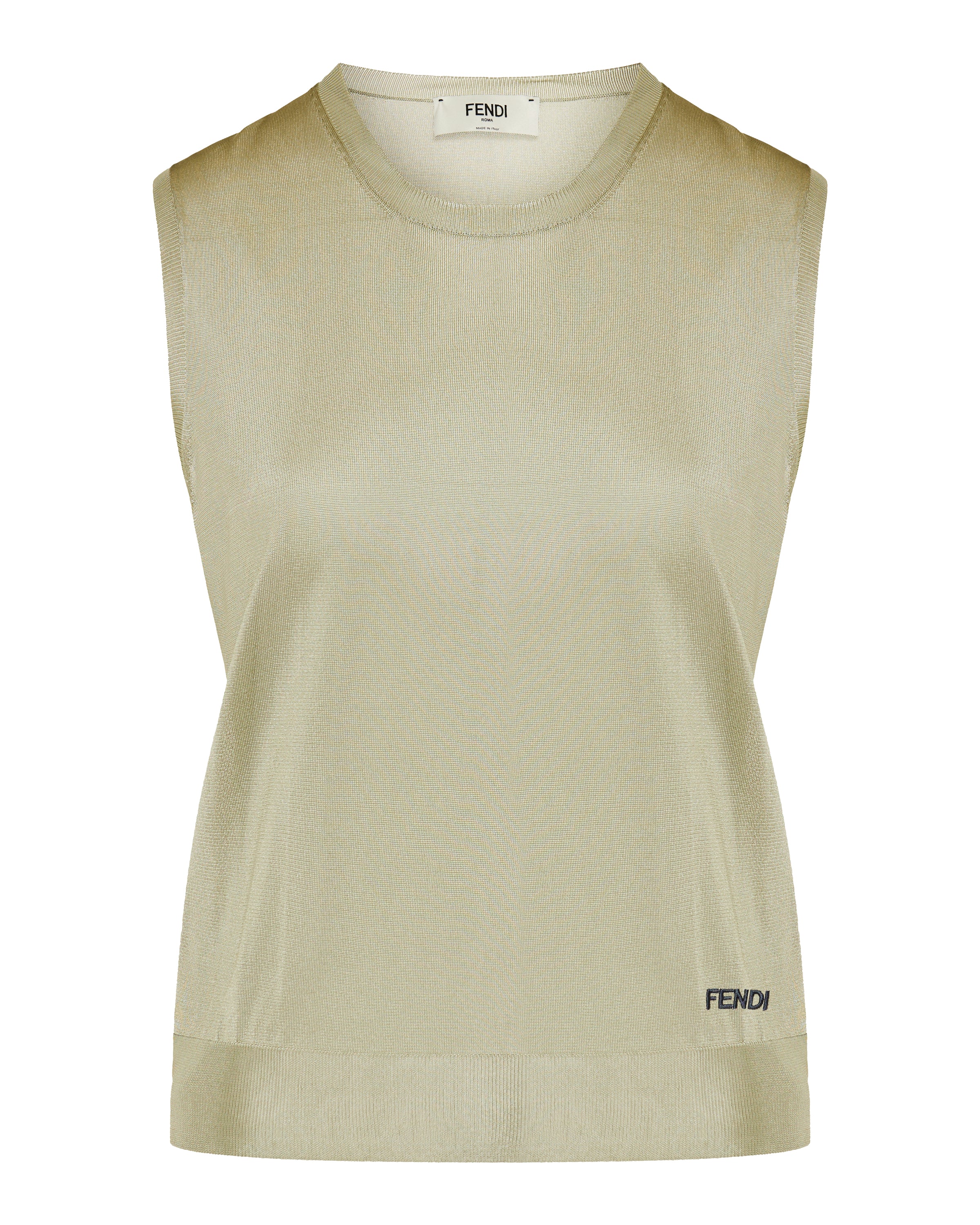 FENDI トップス Fendi Shiny viscose jumper – Luisa World