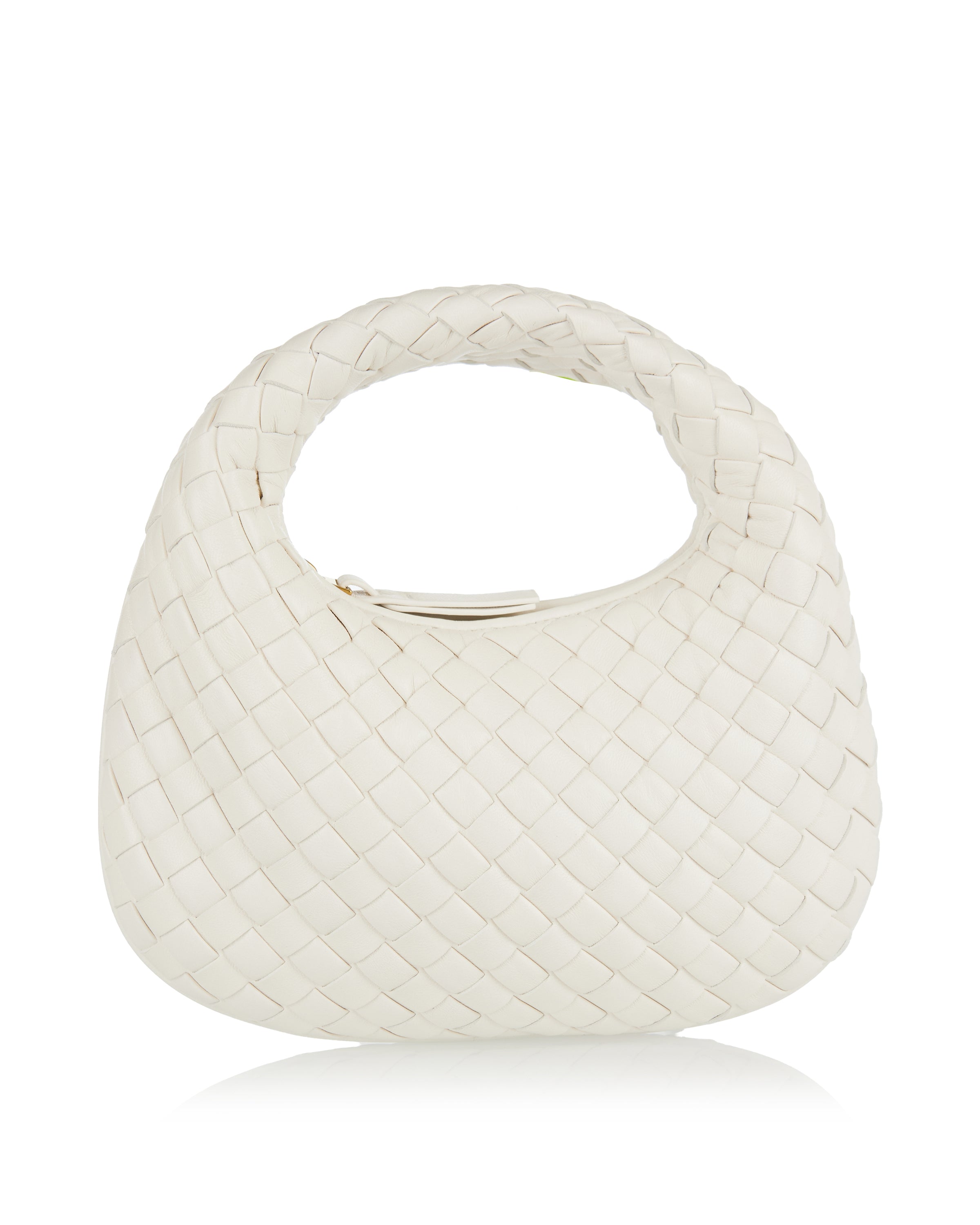 Bottega Veneta Baby Veneta leather top-handle bag – Luisa World