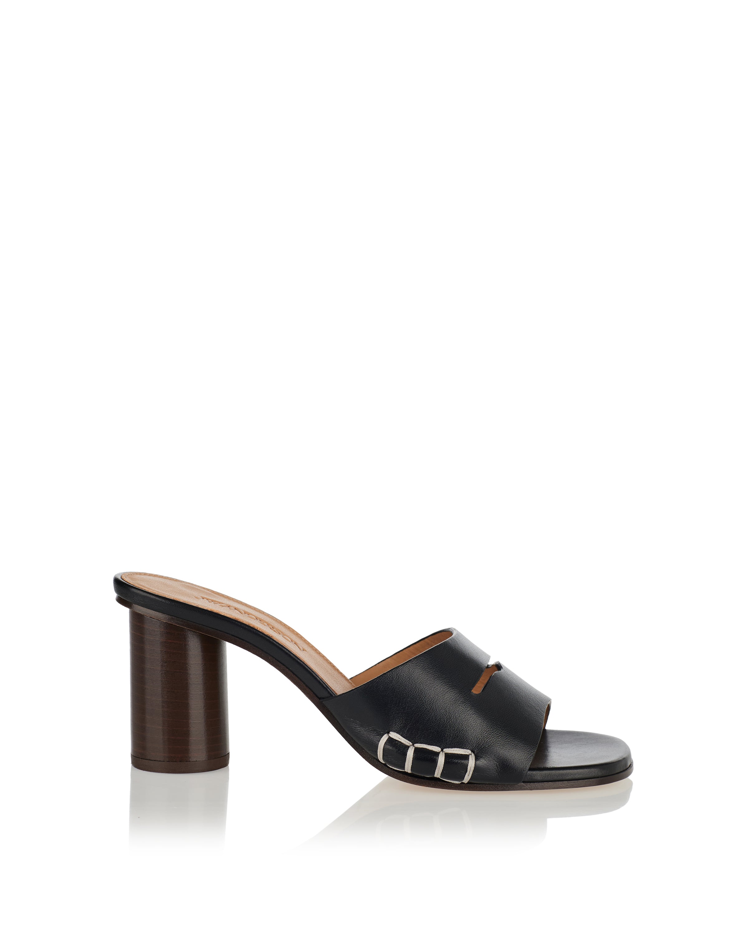 JW ANDERSON Loafer mule heeled sandals – Luisa World