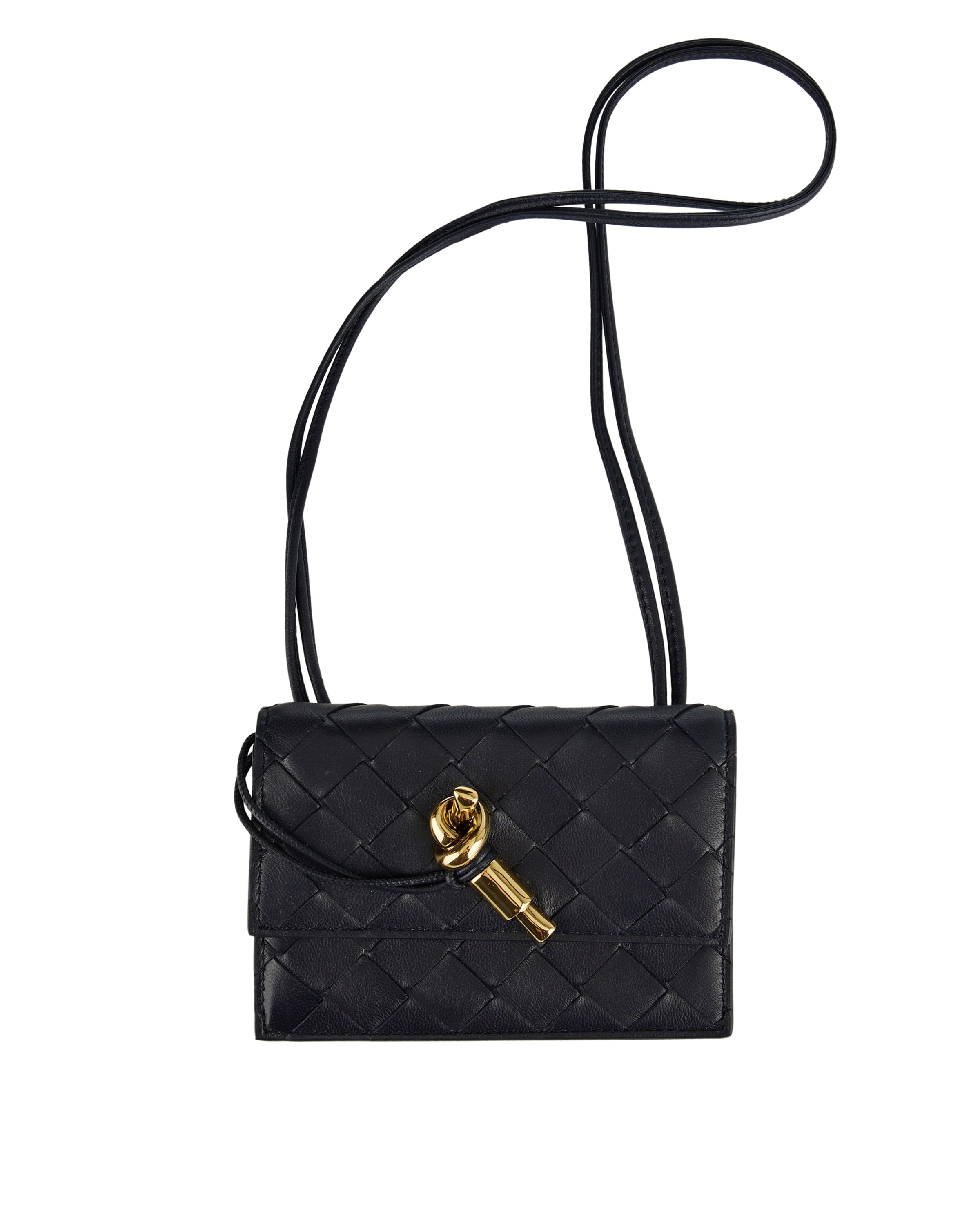 Bottega Veneta Andiamo badge holder – Luisa World