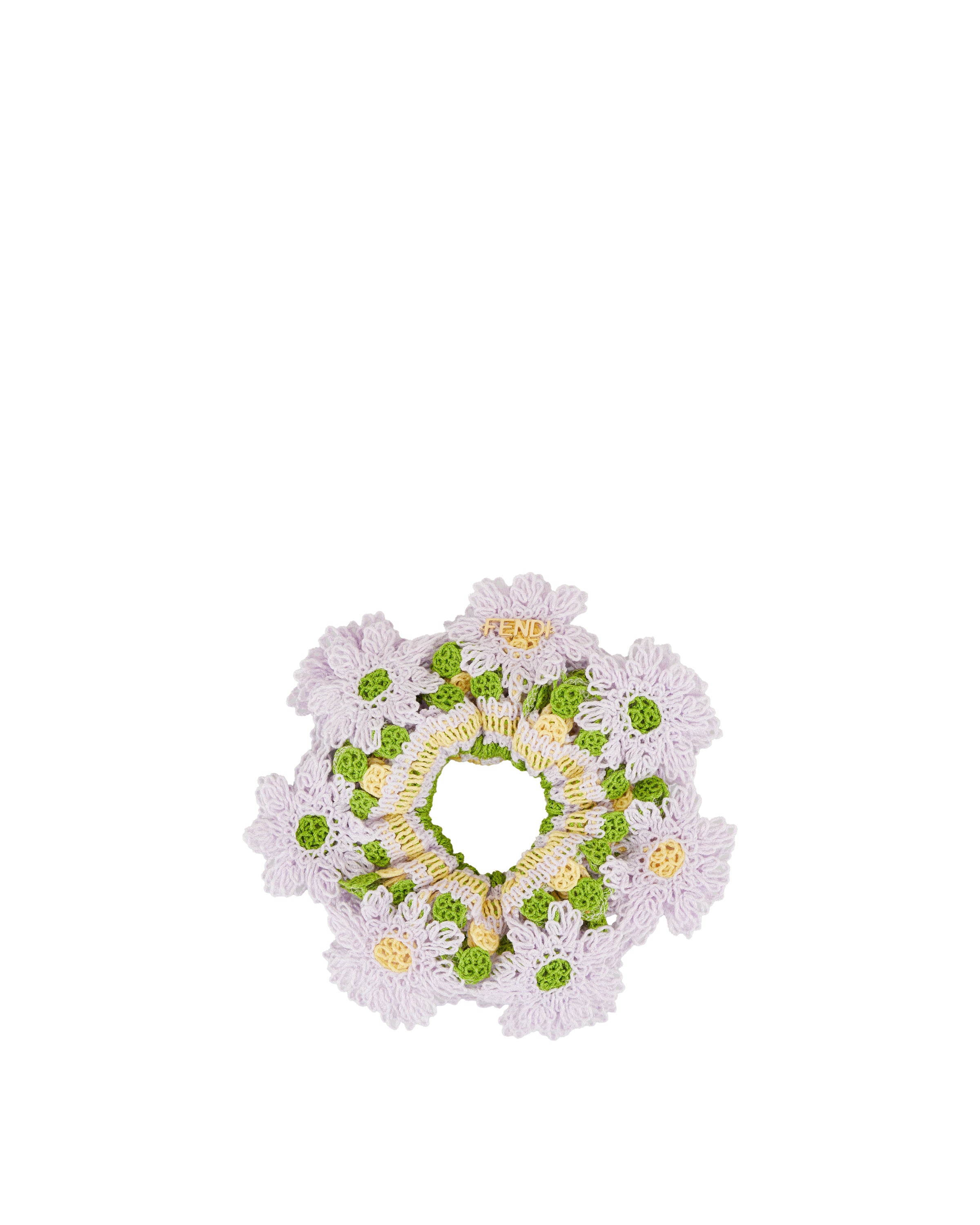 Fendi crocheted cotton hair elastic – Luisa World