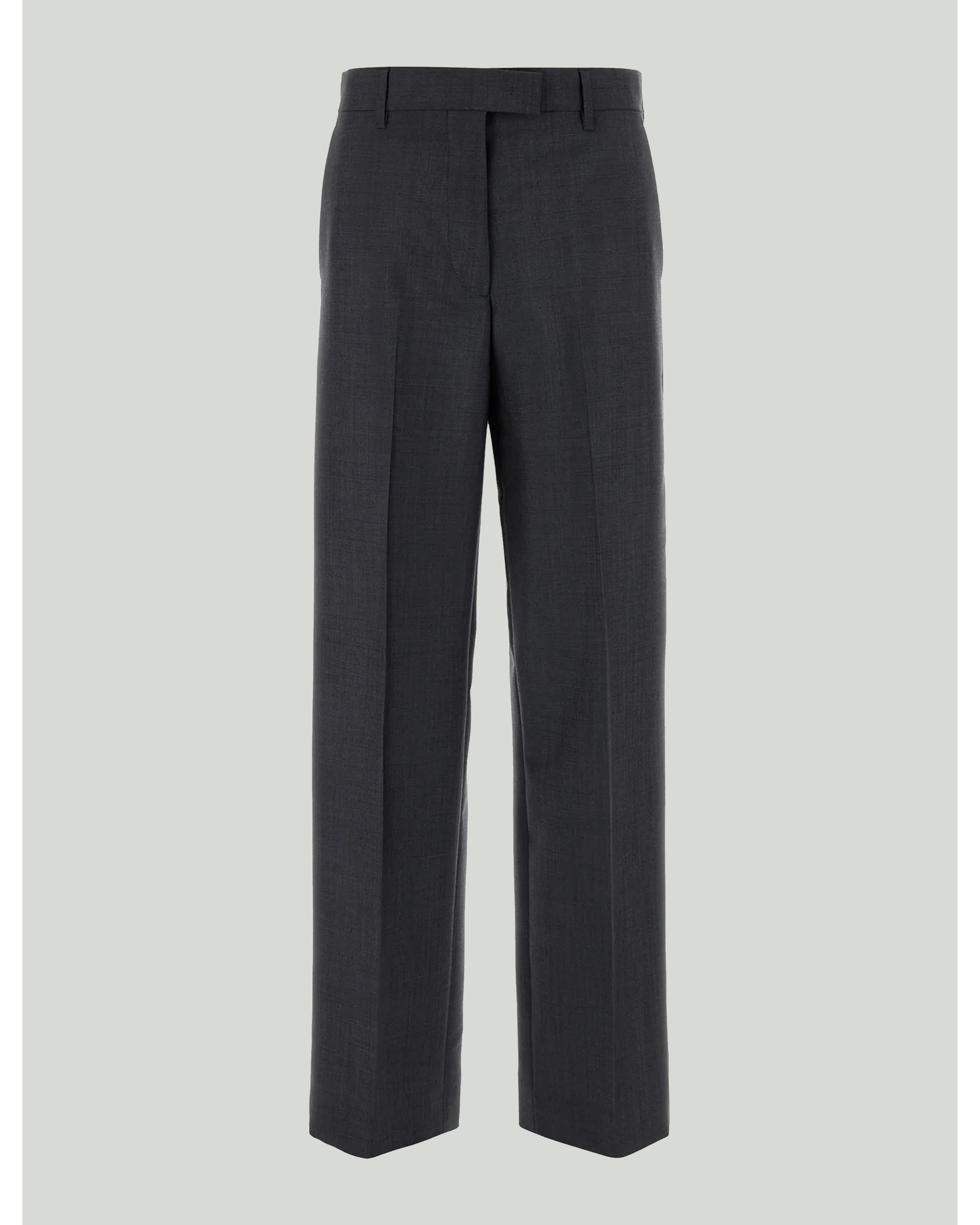 Miu Miu Charcoal mohair blend trousers – Luisa World