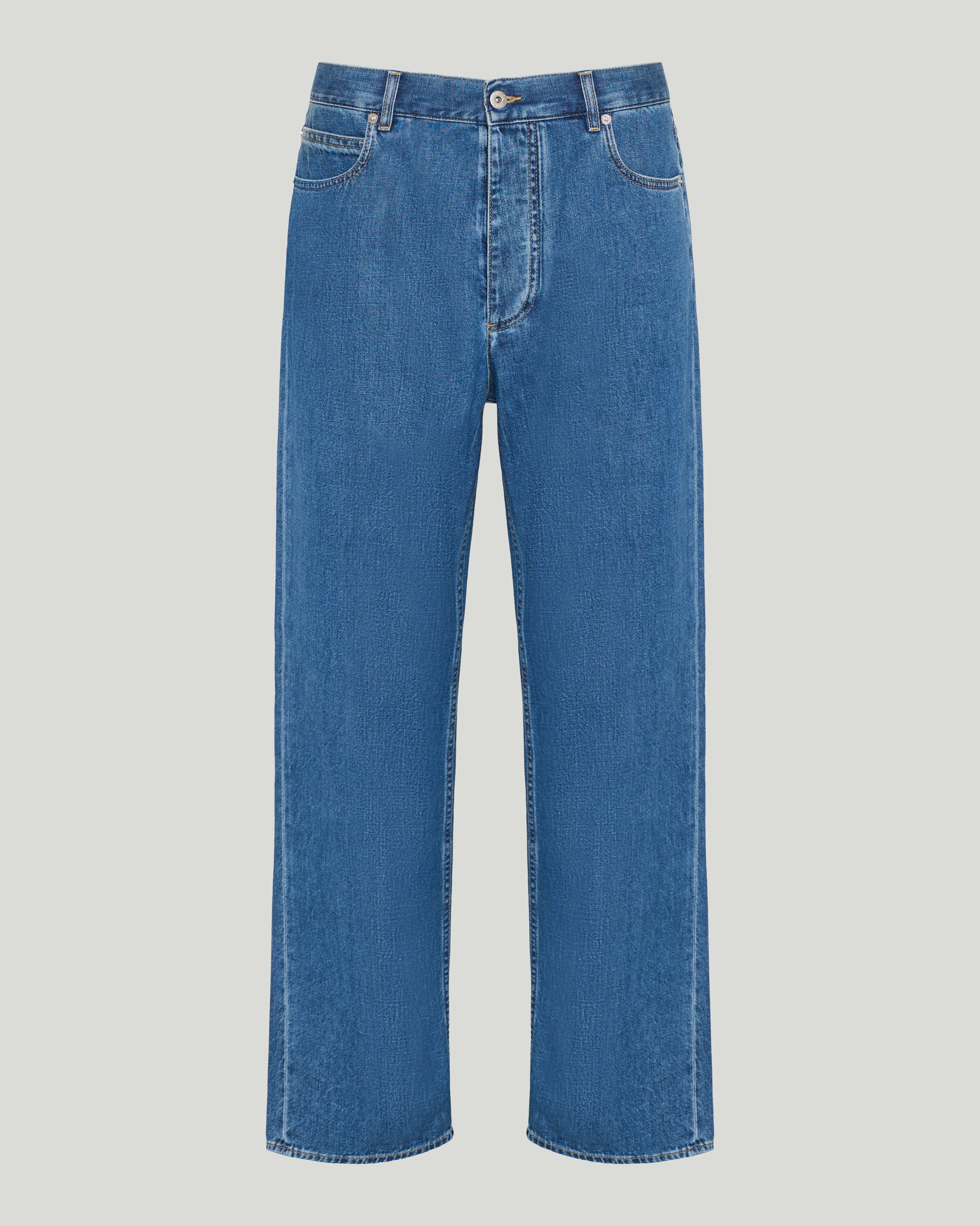 TROUSERS LW ATLANTIC BLUE DENI MID BLUE BOTTEGA VENETA – Luisa World