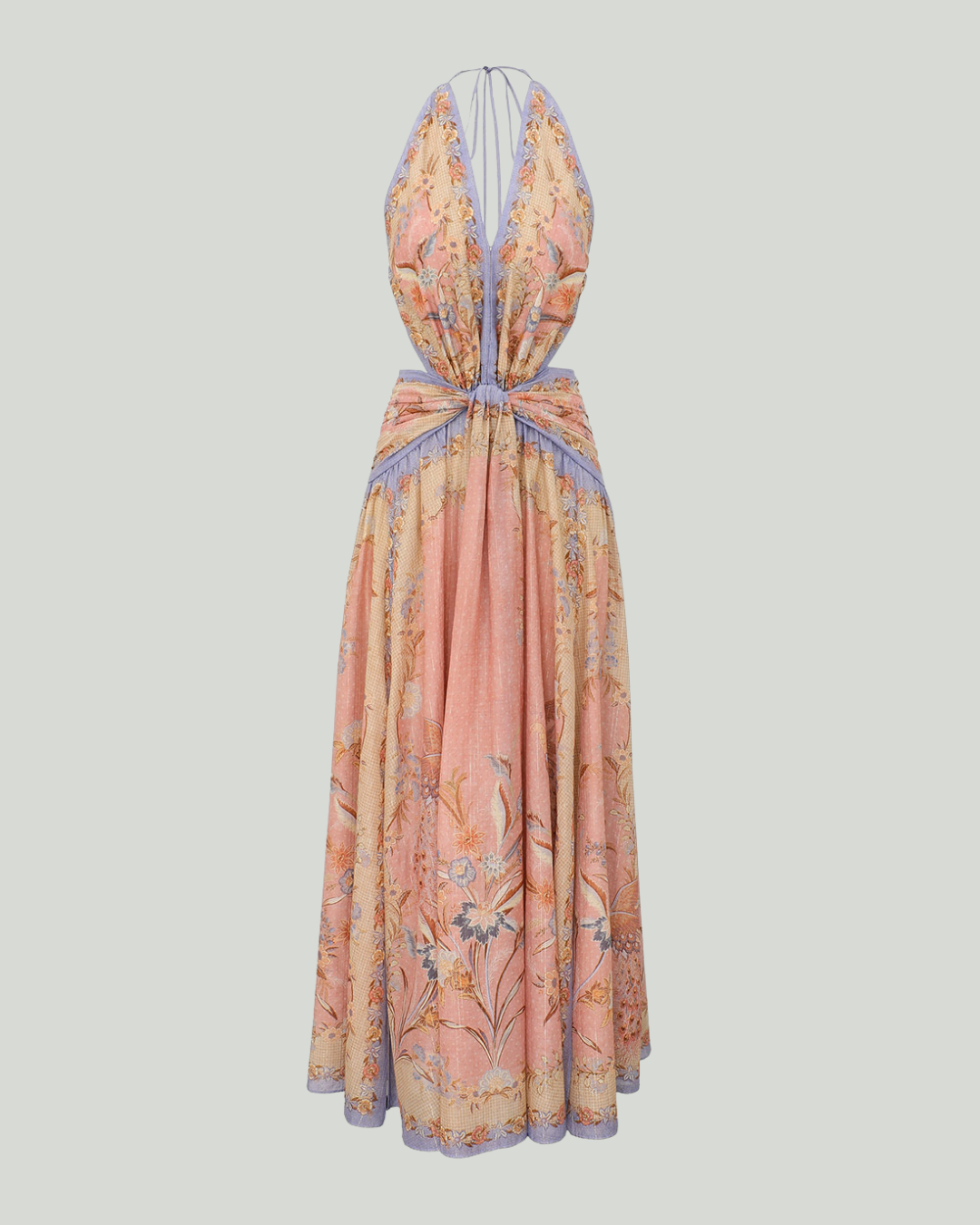 Zimmermann Indra plunge halter maxi dress – Luisa World