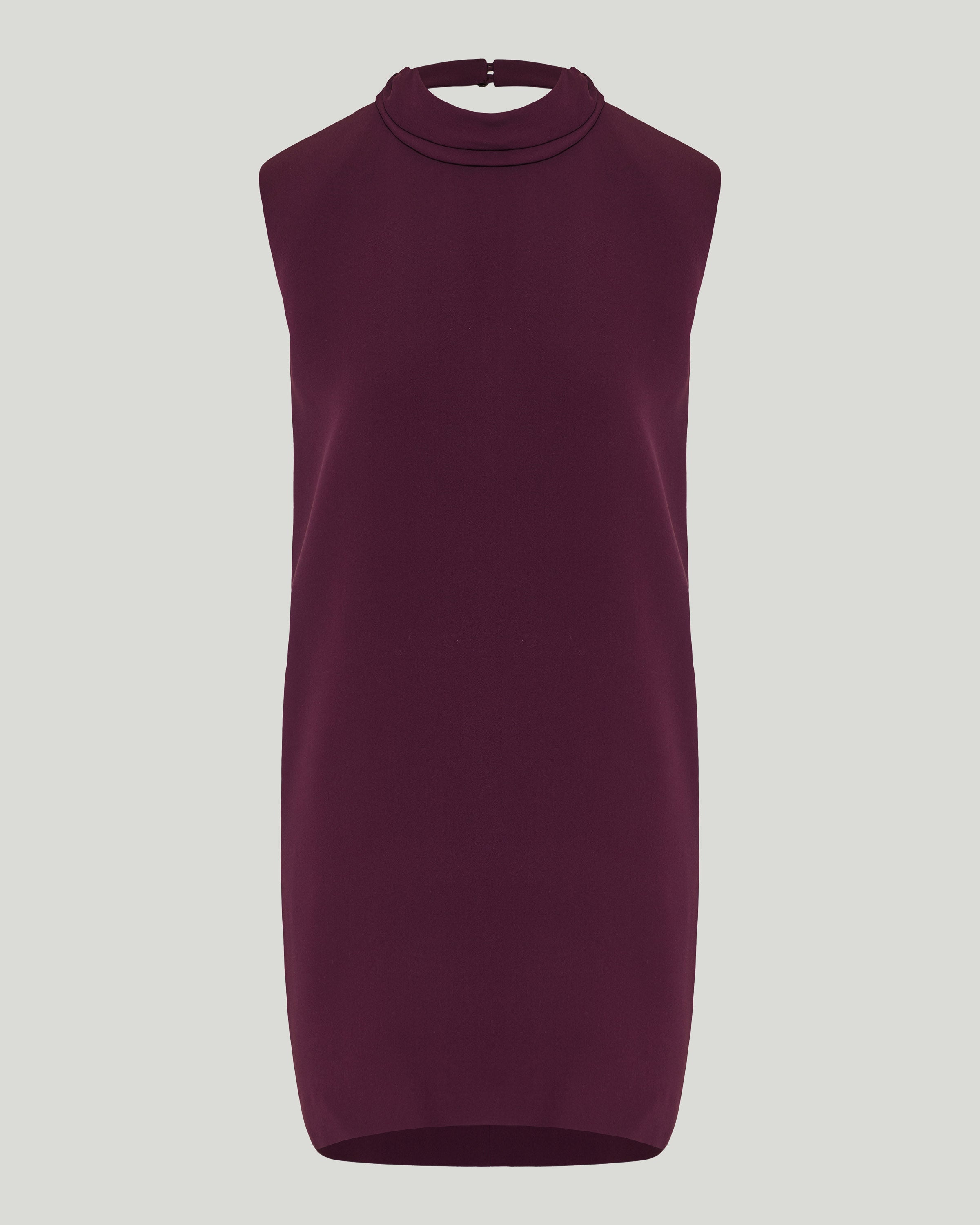 turtleneck mini dress sleeveless Valentino Garavani Draped silk cady – Luisa World Free People Long Sleeve Mini (above knee) mini dress knitted Color:Natural Crochet