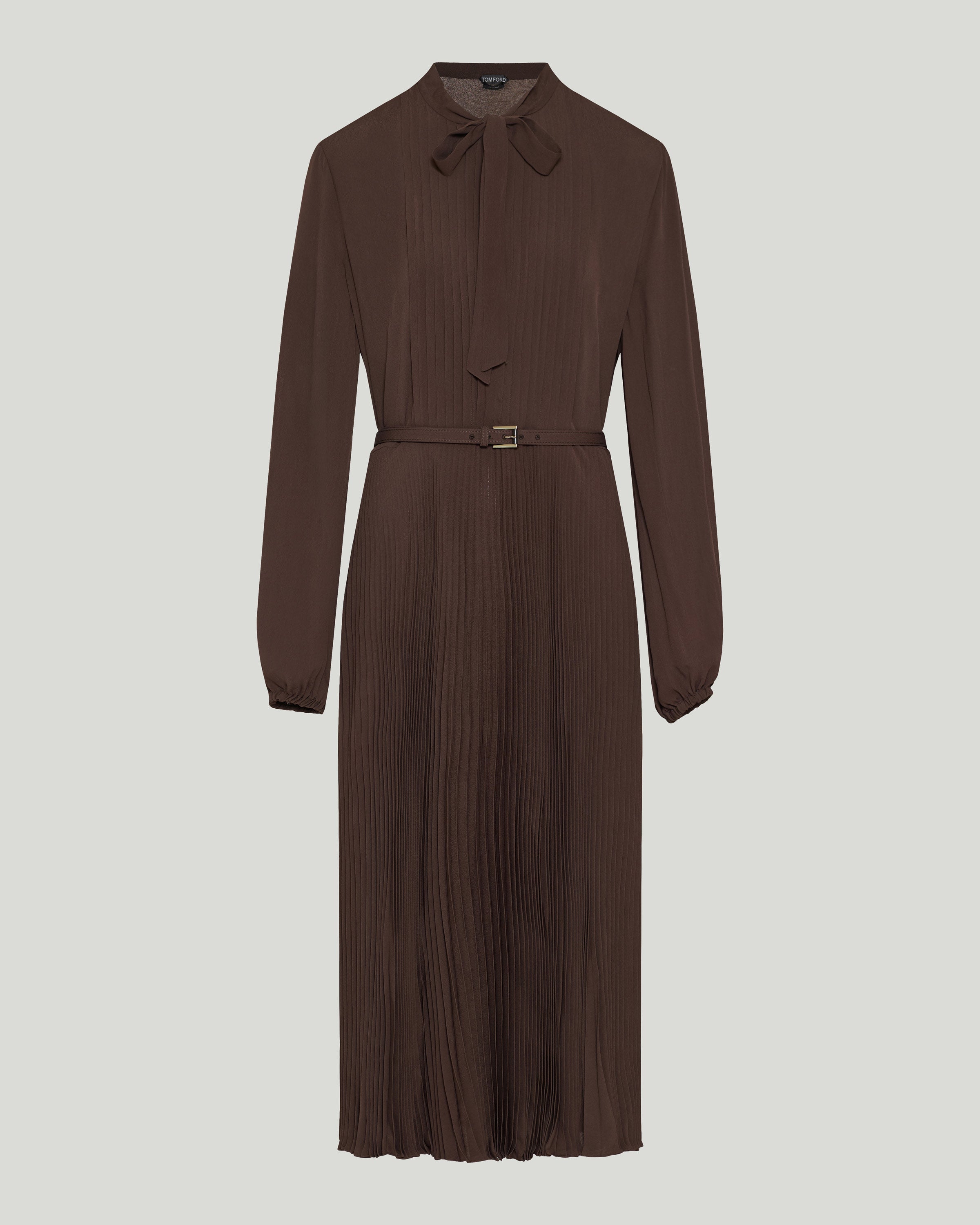 maxi silk shirt dress Tom Ford plissé sunray – Luisa World while the button length:maxi Size & Color:L - CREAM (US WRH - Ships within the US only) Flower Necklace Halter Dress