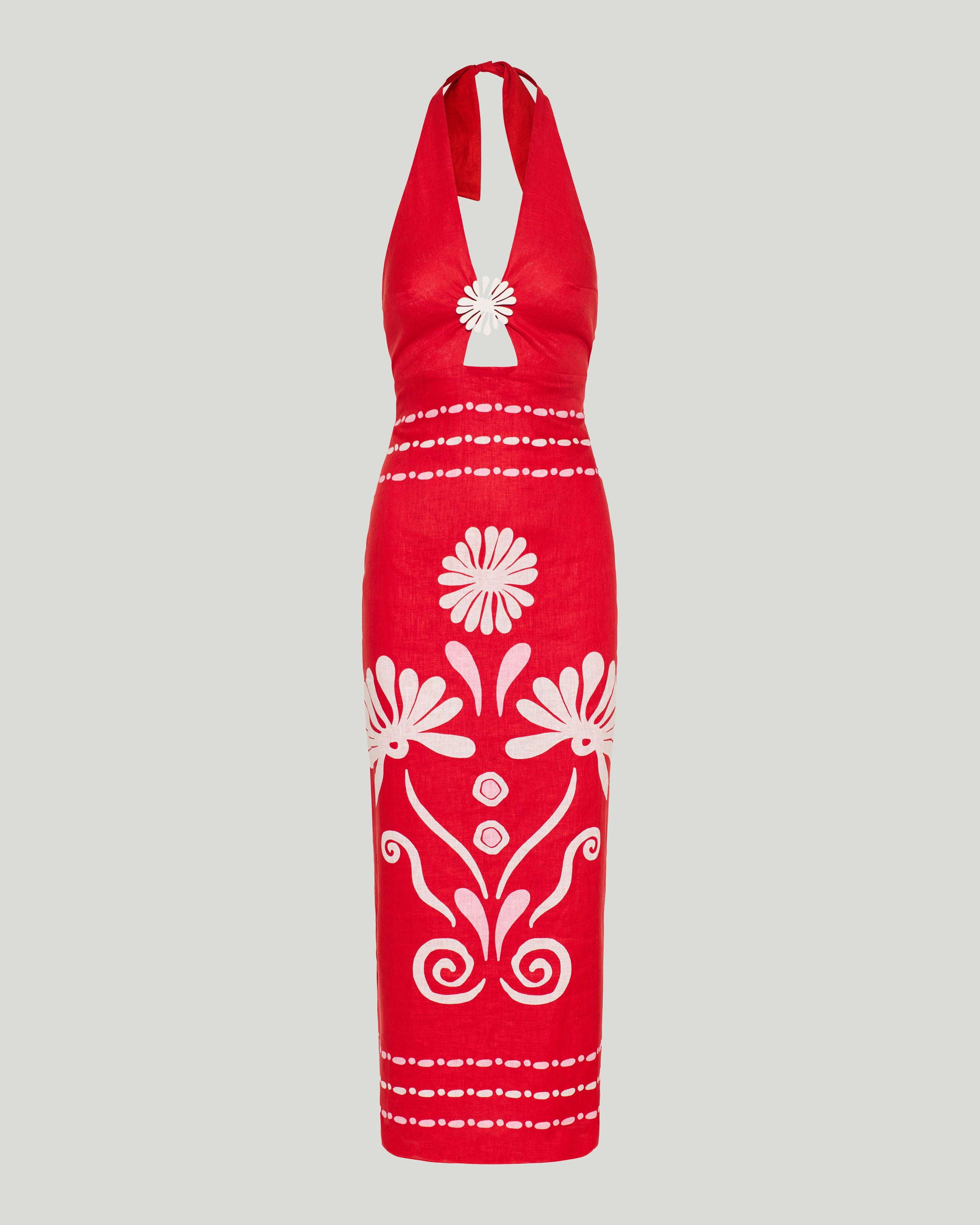 cala de la cruz linen dress Cala de la Cruz Paloma Linen Dress