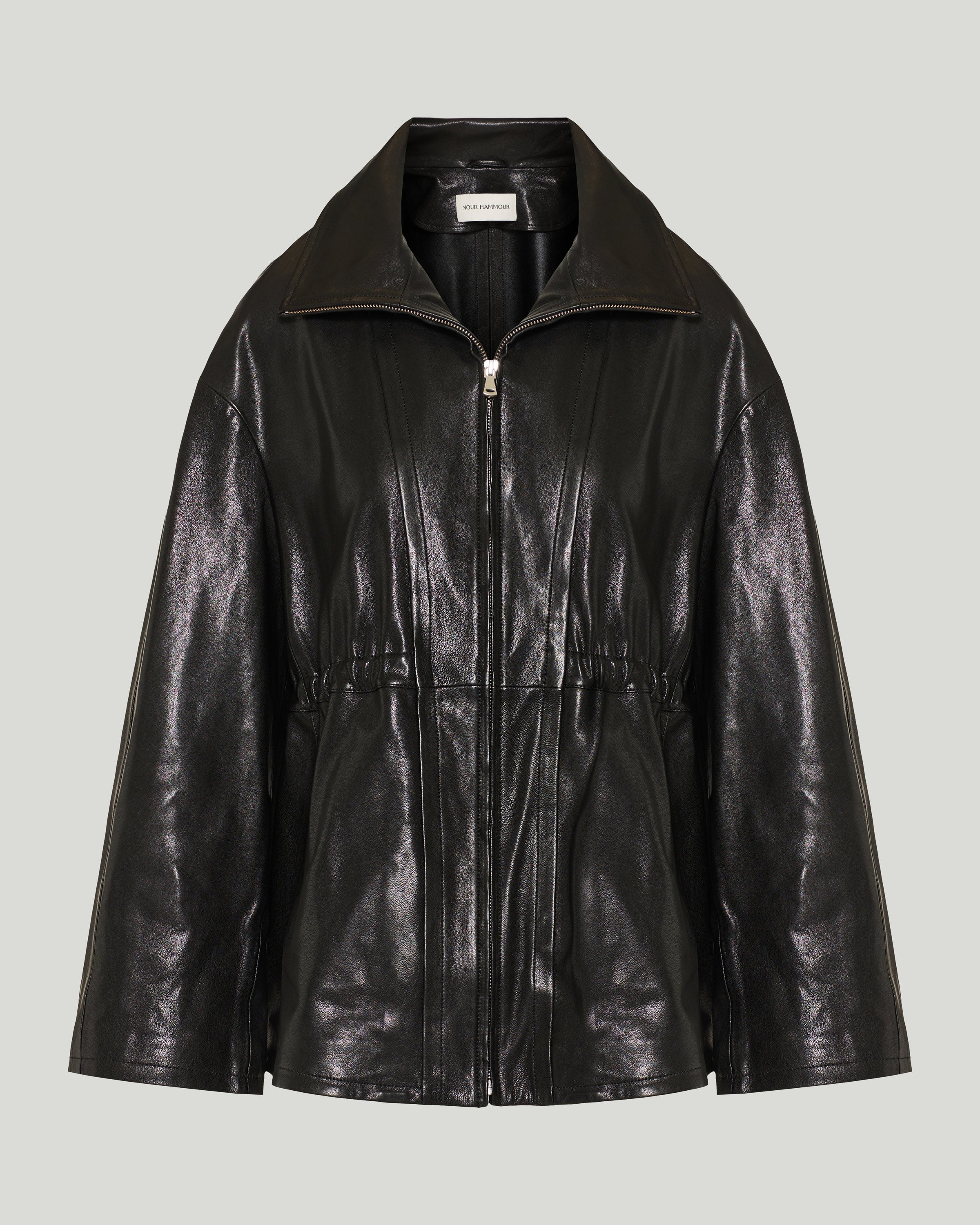 Nour Hammour Passage leather jacket – Luisa World