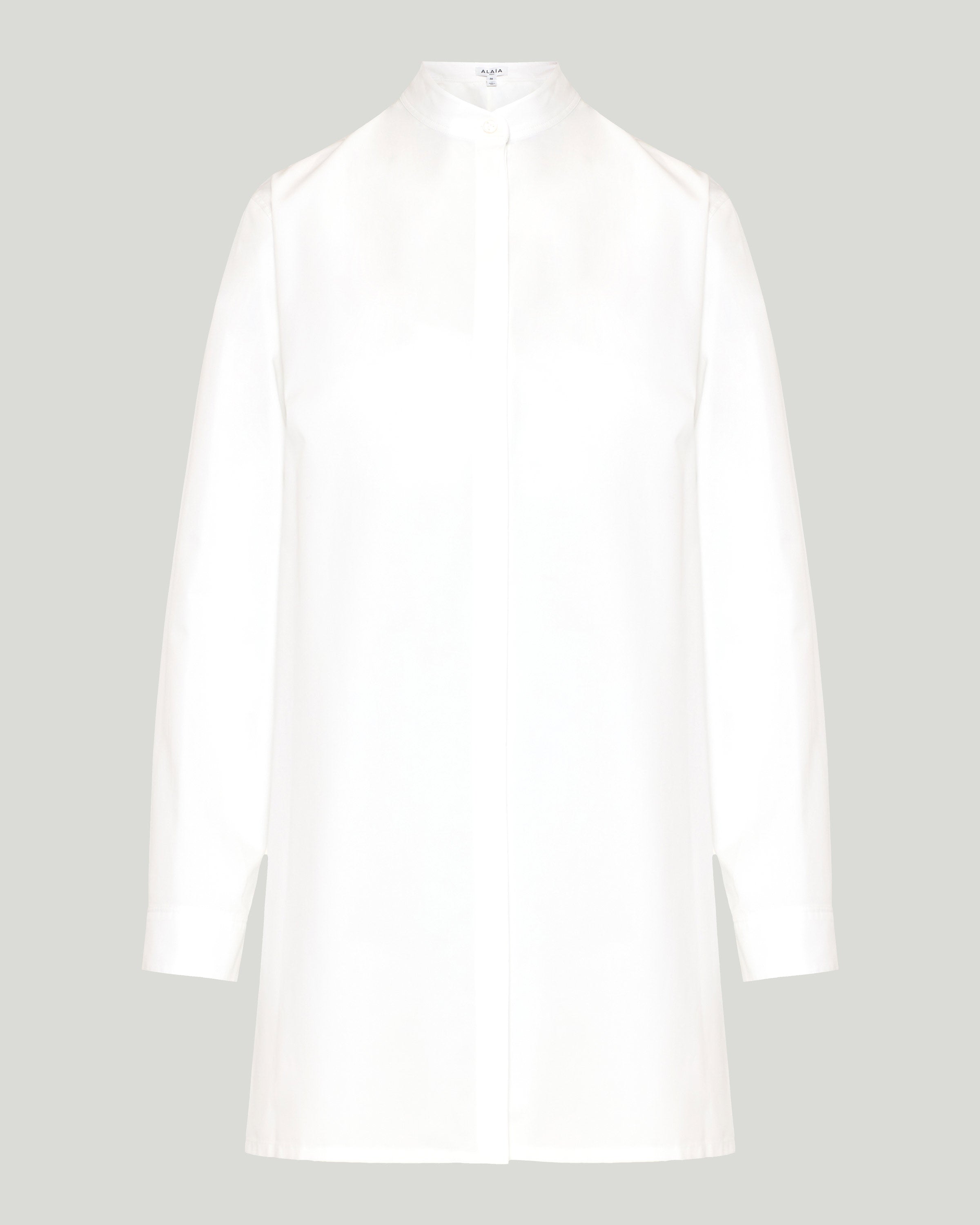 Alaïa Cotton poplin shirt and bralette – Luisa World