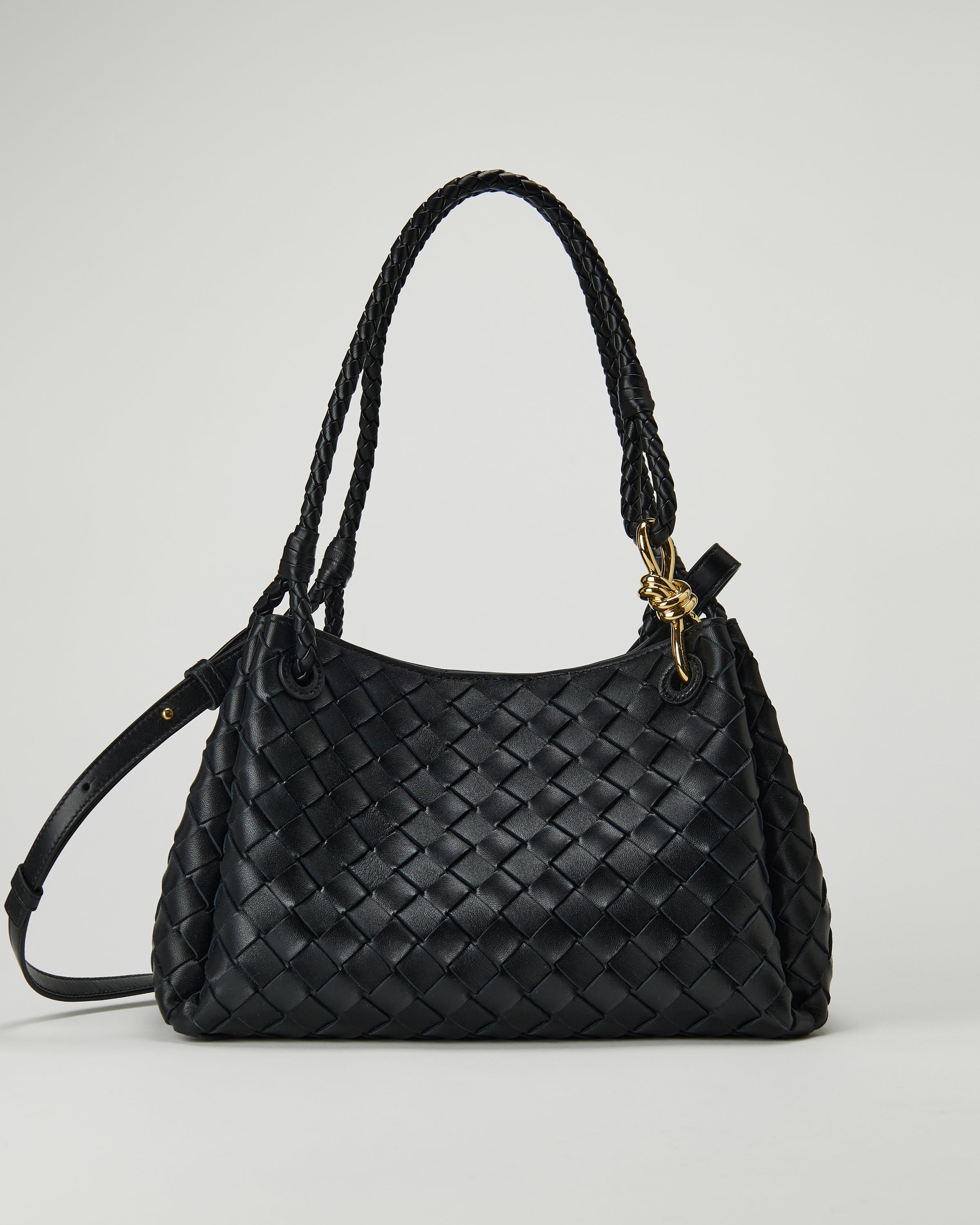 Bottega Veneta Parachute Intrecciato medium shoulder bag – Luisa World