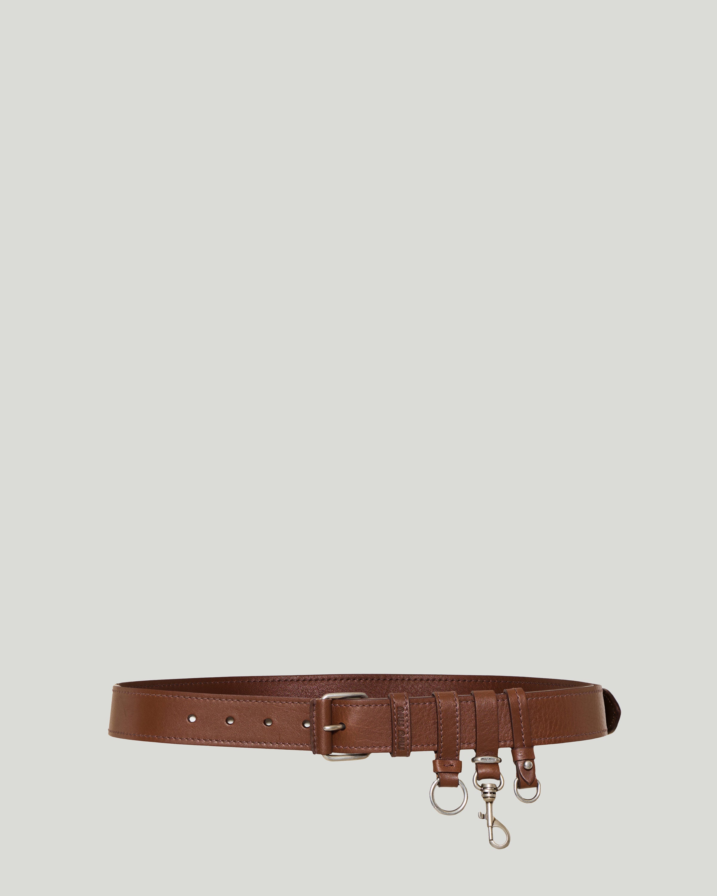 Miu Miu Logo-detailed belt – Luisa World