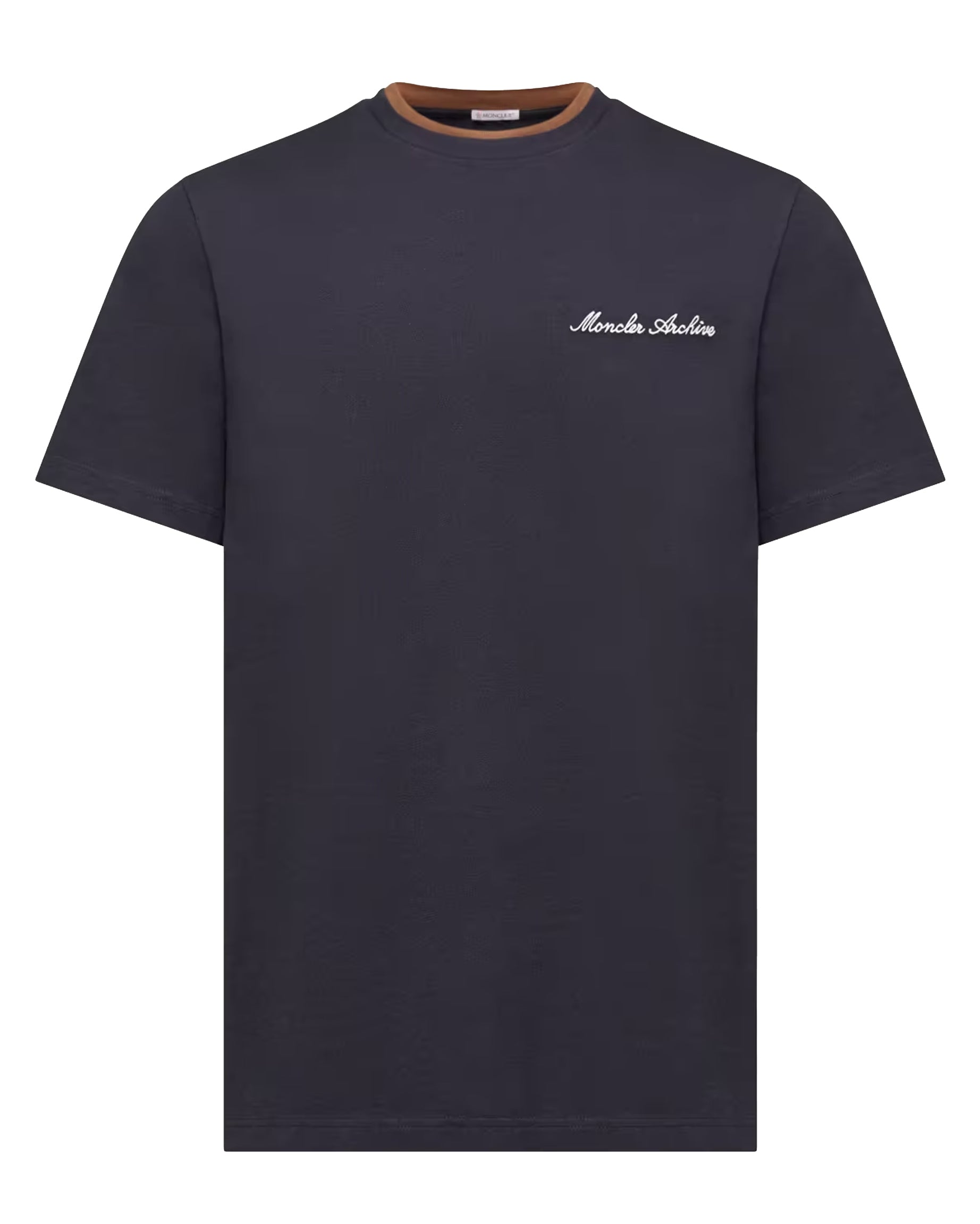 Moncler Embroidered logo cotton T-shirt – Luisa World