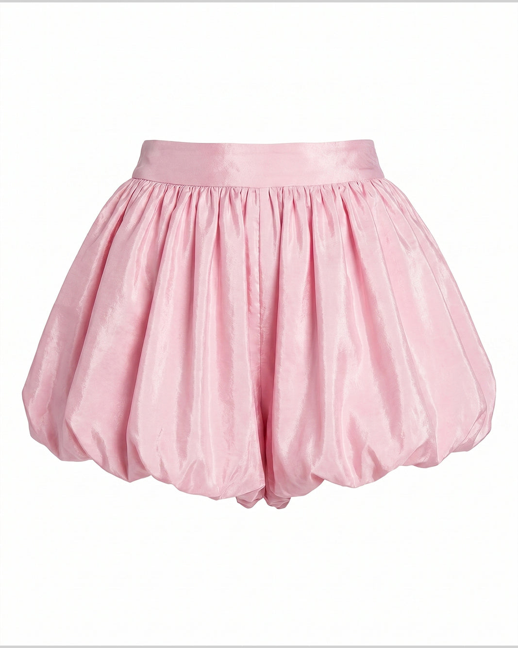 The Frankie Shop Alina sheer bubble-hem shorts – Luisa World