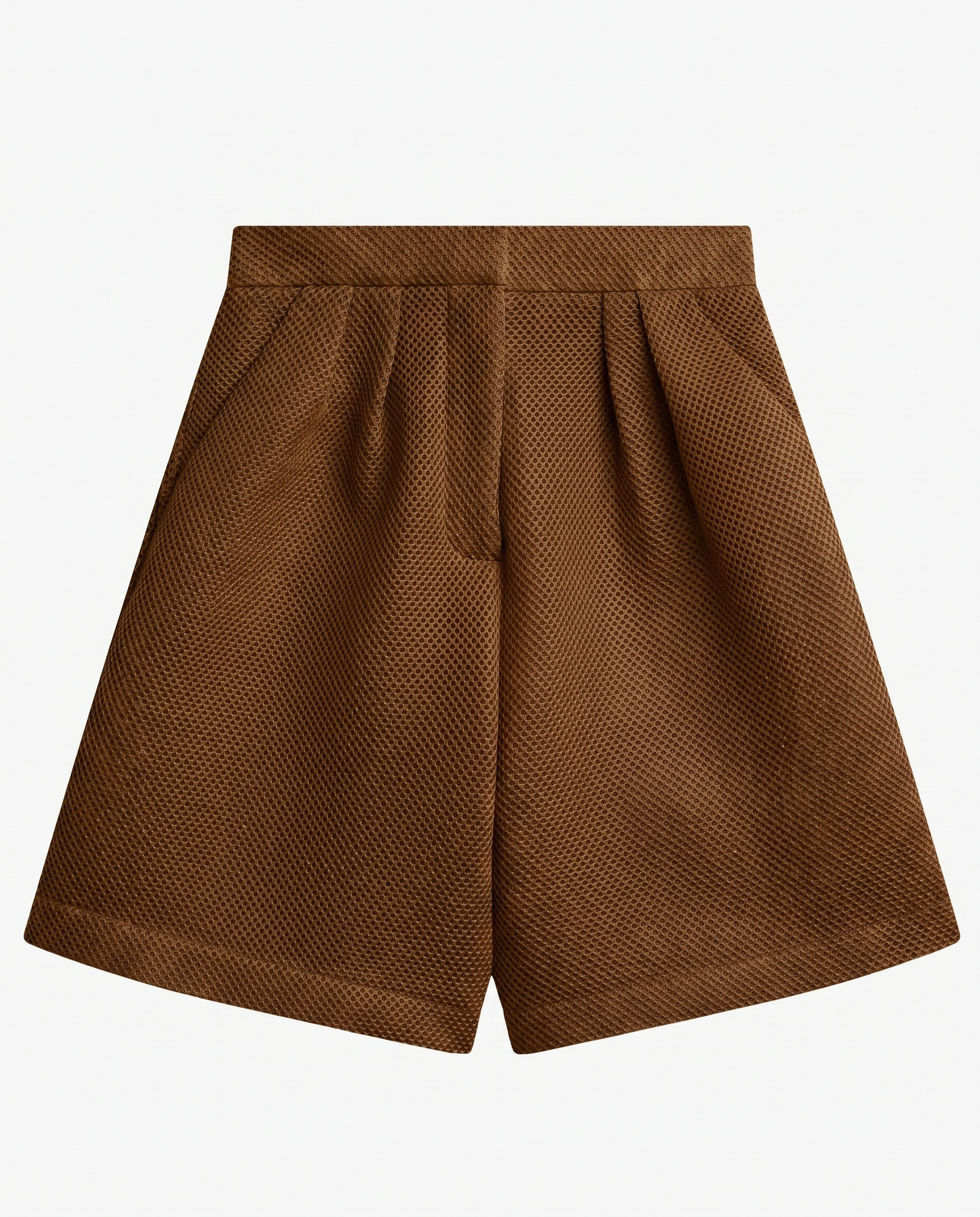 The Frankie Shop marfa mesh pleated bermuda shorts – Luisa World