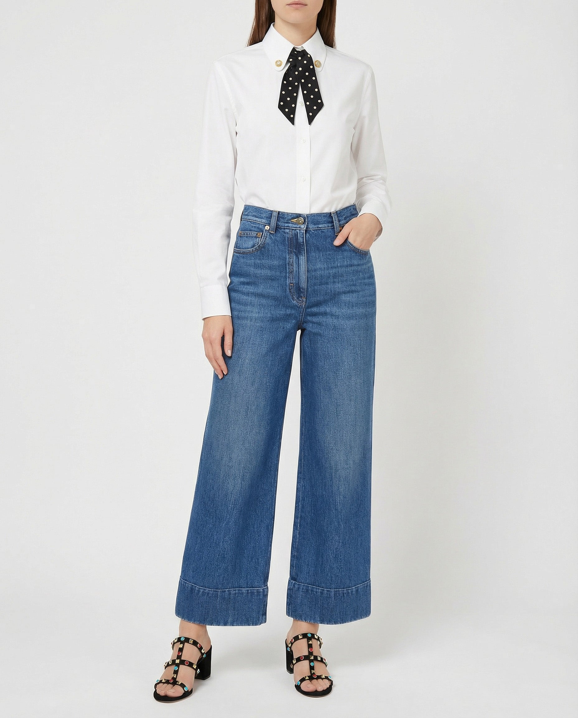 Valentino Garavani Cotton popeline shirt – Luisa World