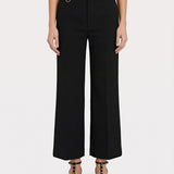Tailored stretch wool trousers