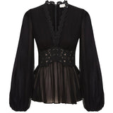 Zimmermann Luna v-neck blouse