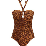 Zimmermann Mahon bamboo link one-piece swimsuit