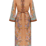 Zimmermann Indra tunic midi dress