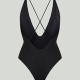 Missoni Lamé knit one-piece swimsuit