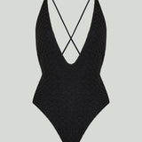 Missoni Lamé knit one-piece swimsuit