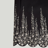Valentino Garavani rhinestone-embroidered cape