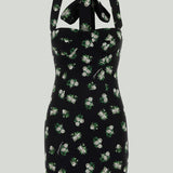 Dolce & Gabbana Floral printed stretch crepe mini dress