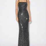 Sequined gown