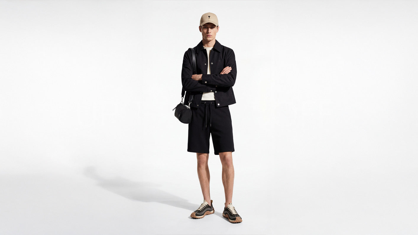 VALENTINO GARAVANI Cherryfic trimmed padded jacquard jacket