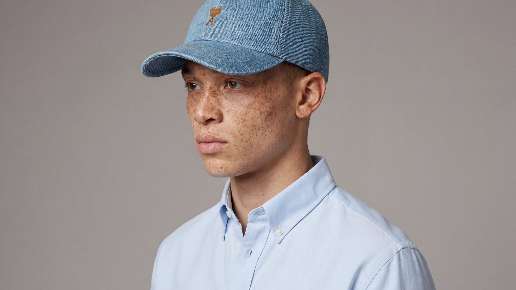 Loewe logo denim cap – Luisa World