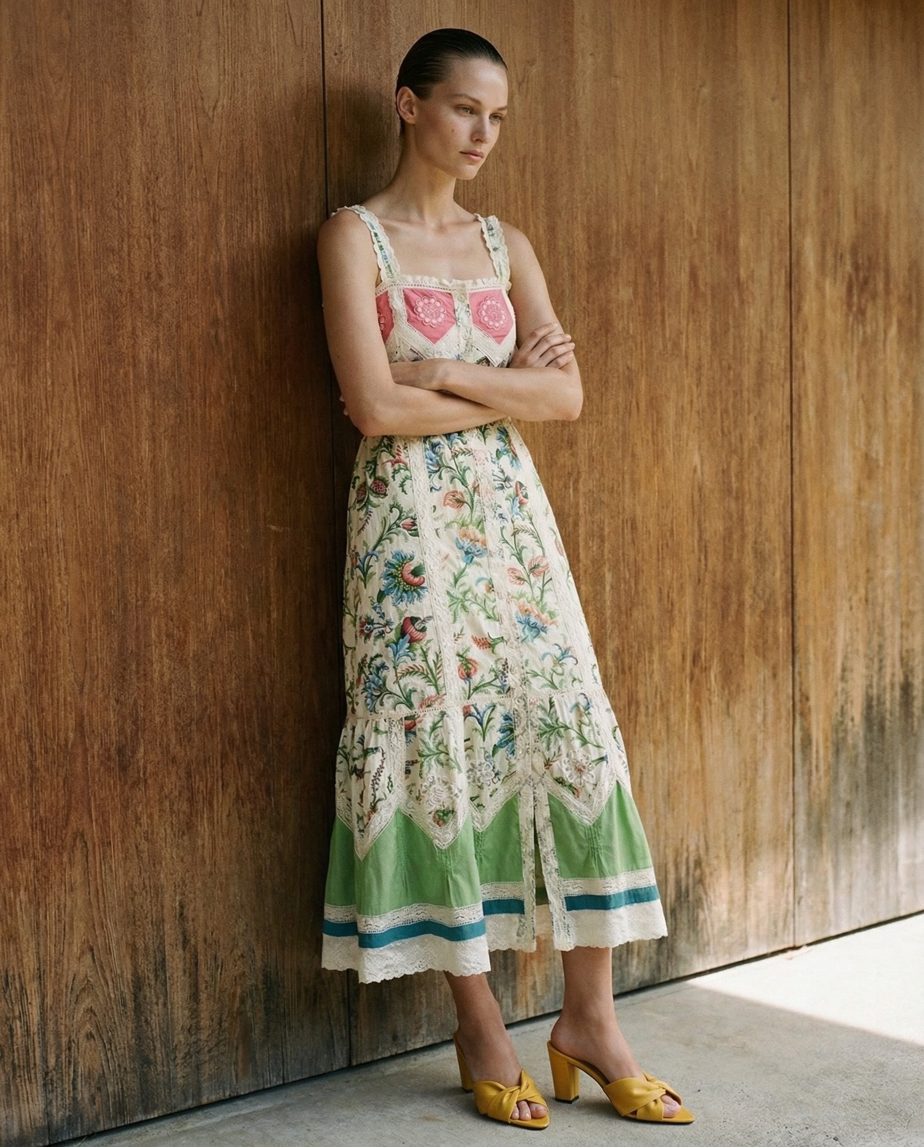 MIU MIU Panama cotton mini skirt – Luisa World