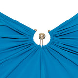 Ruched crescent jersey shorts