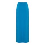 Ruched crescent jersey shorts