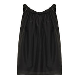 Garino silk voile gathered top