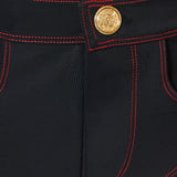 Lavinia Bandeau with gold buttons bikini