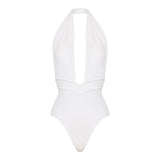 Roman Plunge one-piece swimsuit