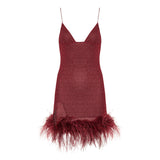 Lumière crystal strappy dress