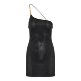 Lumière lurex mini dress